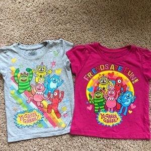 Yo Gabba Gabba shirts